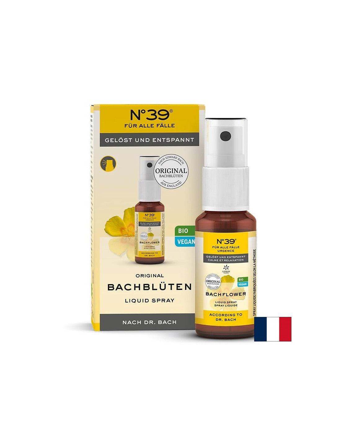 Spray Dr. Bach N°39 - Emergenze per la calma e il rilassamento, 20 ml <tc>Lemon Pharma</tc>