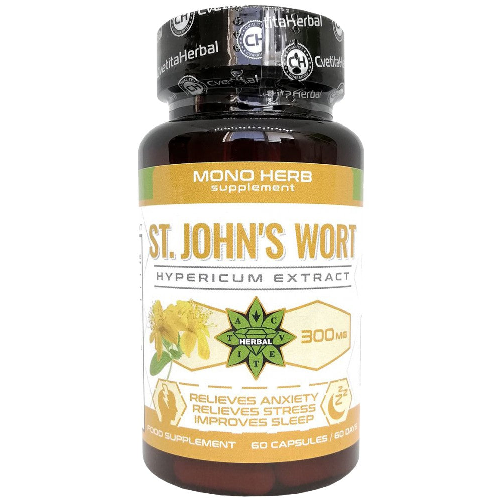 St. John's Wort 300 mg - 60 капсули - Feel You