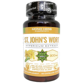 St. John's Wort 300 mg - 60 capsules - Nutra Best Europe