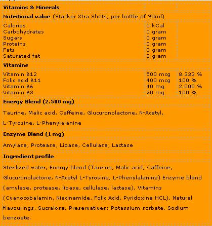 Tiro extra - 12 x 90 ml