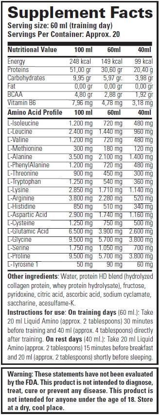 Flësseg Amino - 946 ml