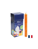 STEARIN CANDLES - Orange, Bio, 12 pezzi.