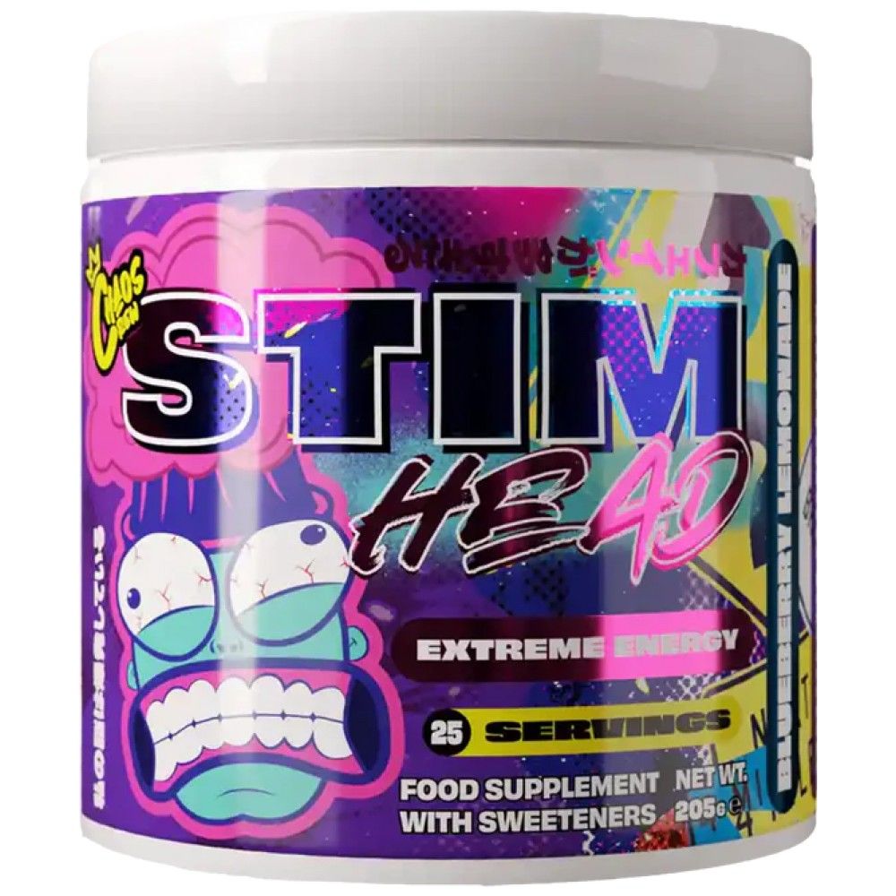 „Stim Head V3“ | Formulė su kofeinu - 205 gramai