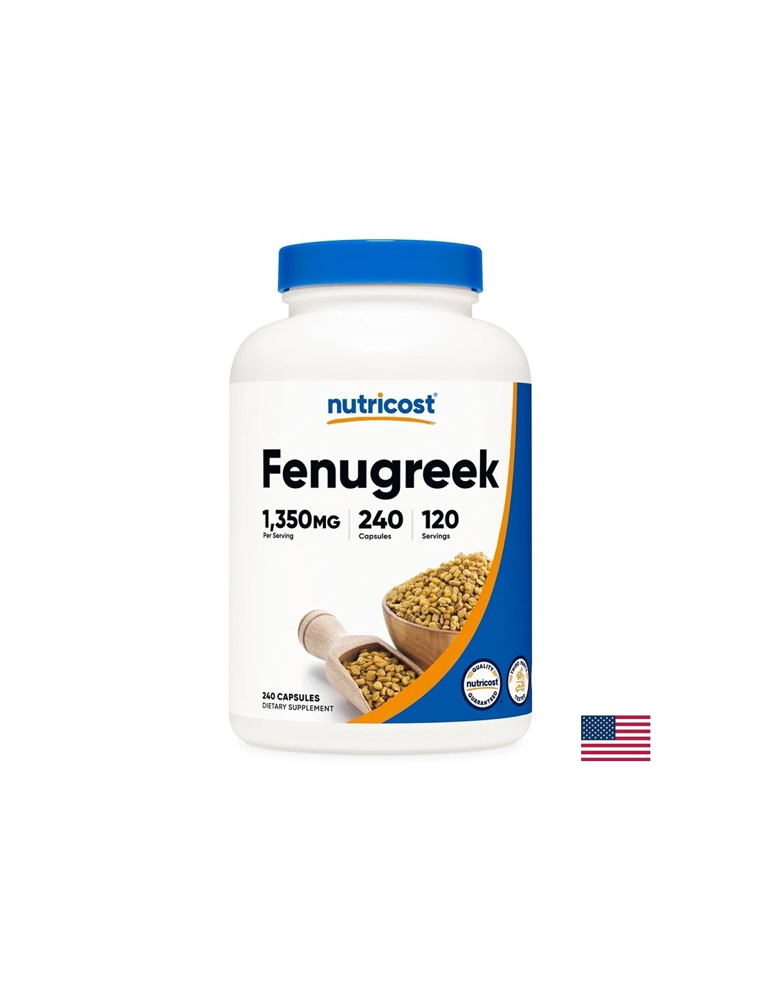 Gastrointestinal tract - Fenugreek (seeds), 240 capsules