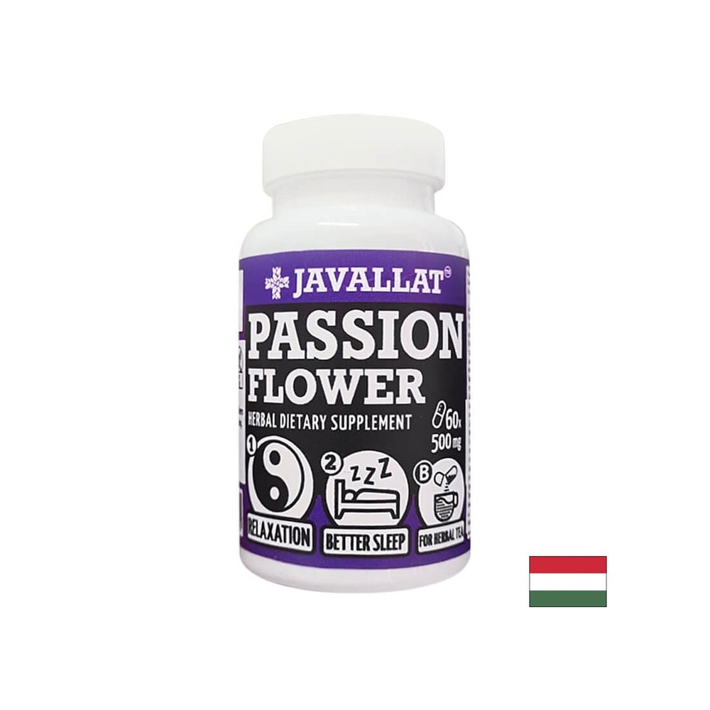 Stress and insomnia - Passionflower, 500 mg x 60 capsules