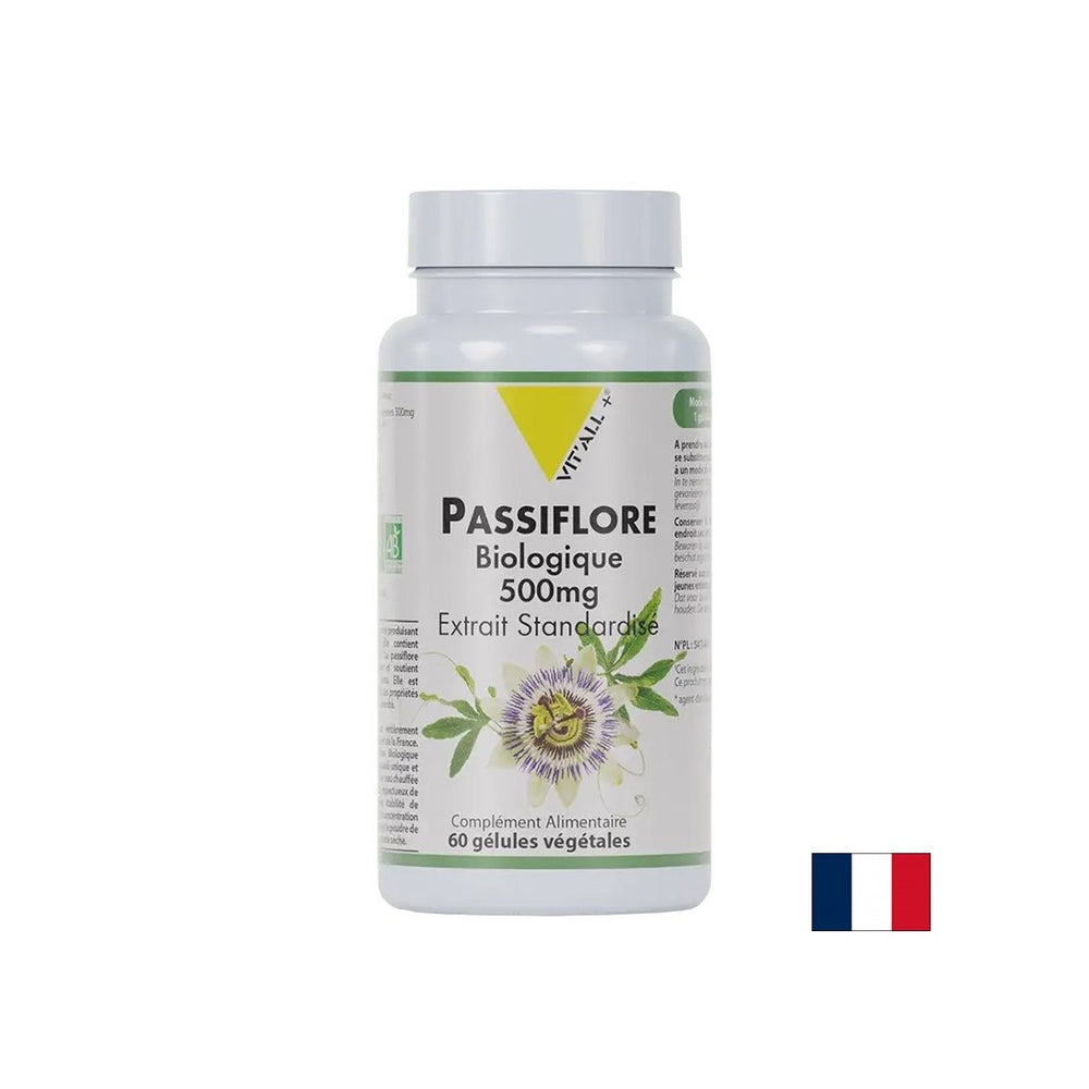 Stress and insomnia - Passionflower, BIO, 500 mg x 60 capsules