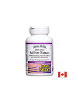 Stress and Depression - Saffron (standardized extract), 28 mg x 30 V capsules Natural Factors