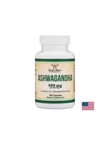 Ashwagandha - for stress, fatigue, anxiety, 250 mg, 120 capsules for 2 or 4 months of intake