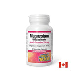 Stress and good mood - Magnesium (bisglycinate) 40 mg + L-Theanine 250 mg x 90 capsules