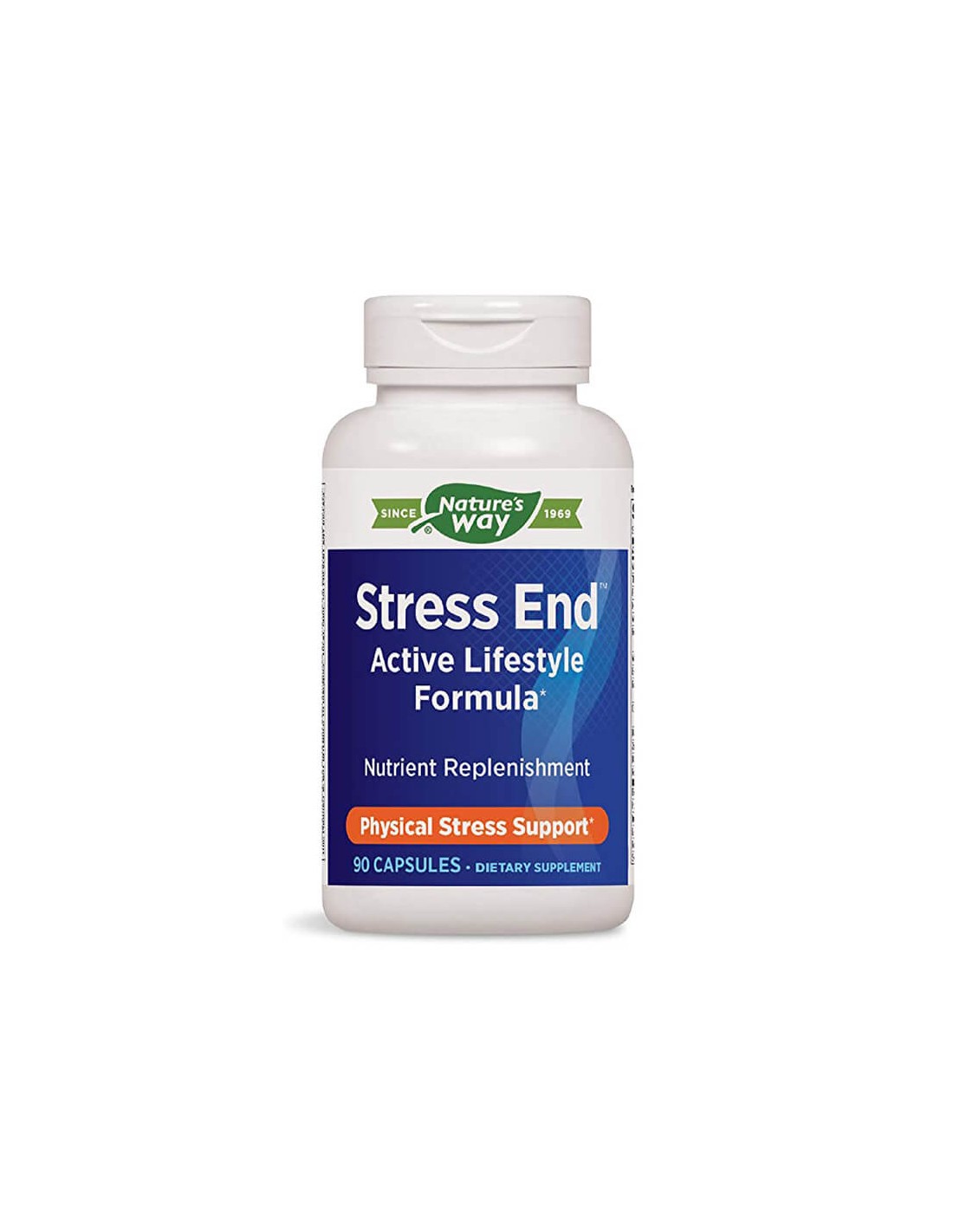 Stress End - Антистрес формула, 90 капсули Nature’s Way - Feel You