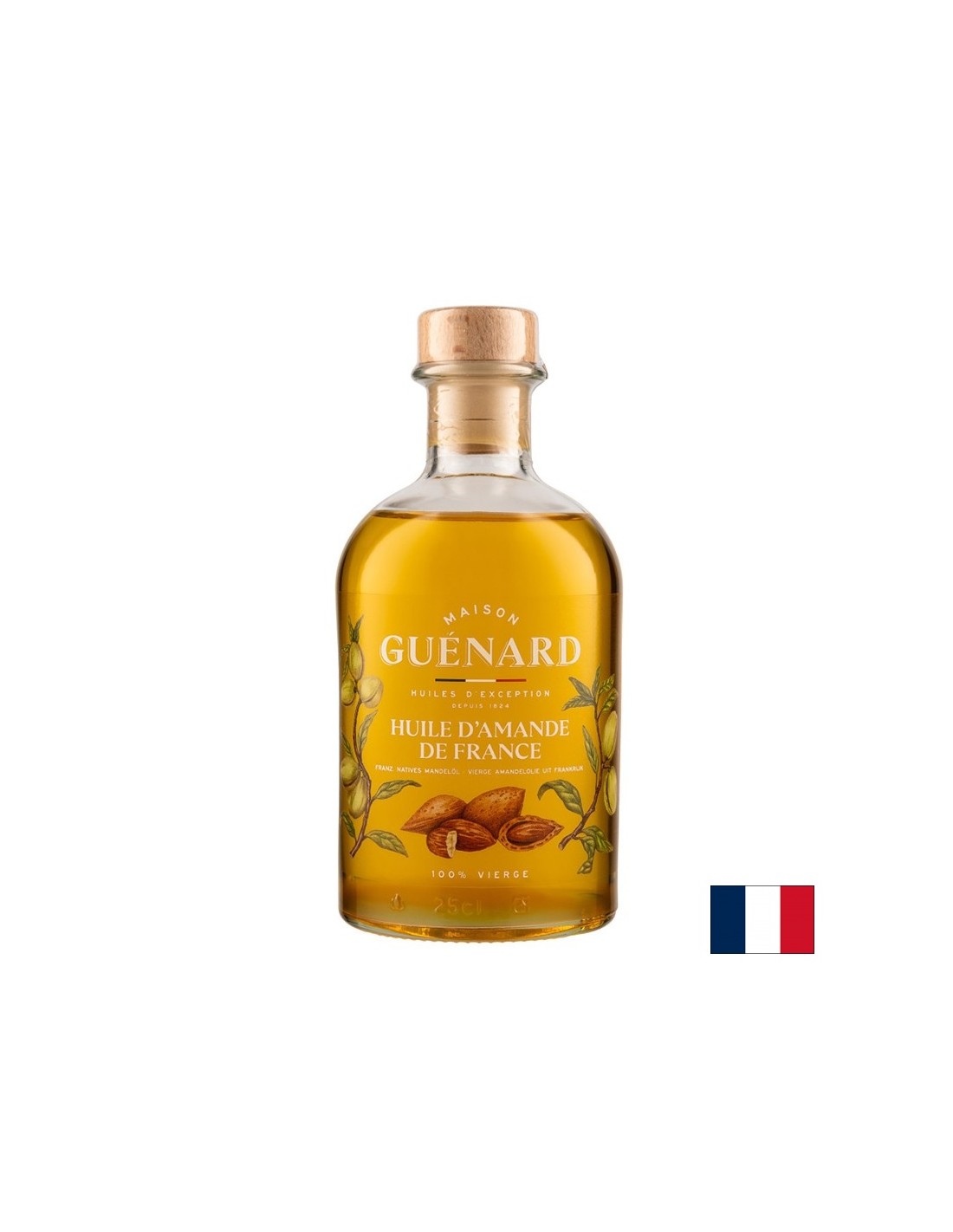 Olio di mandorle premuto a freddo (Francia), 240 ml