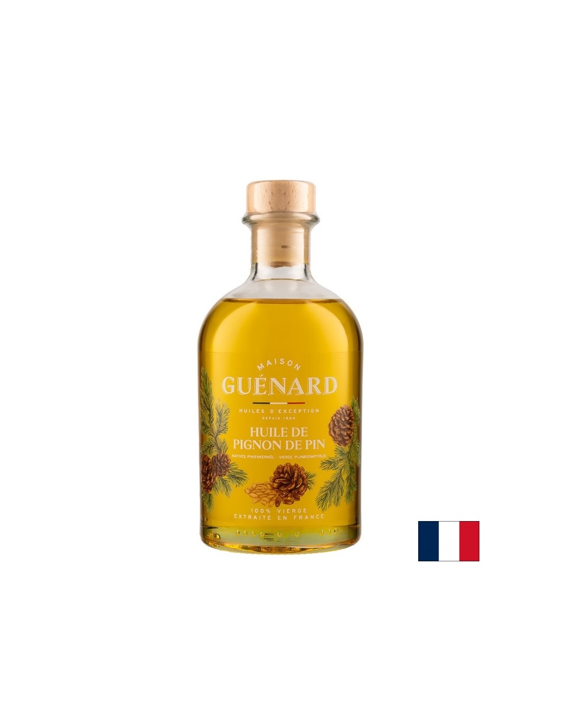 Olio di pinolo pressato a freddo, 240 ml