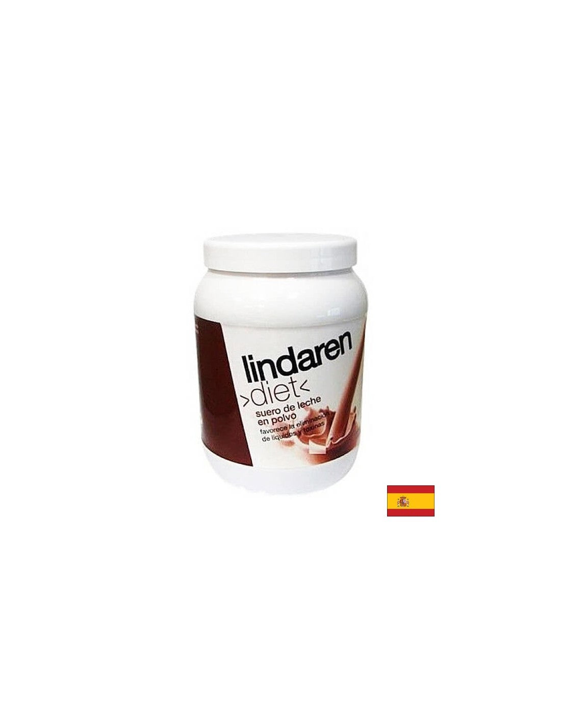 Proteina del siero di latte con sapore di cioccolato - Suero de leche en polvo Lindaren, 500 g