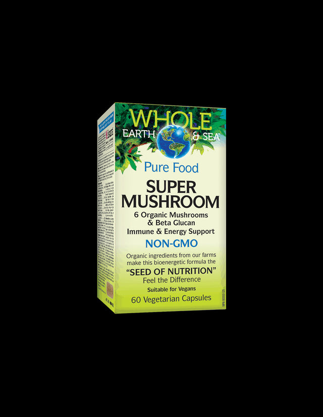 Super Mushroom Whole Earth & Sea® - 60 капсули - Feel You