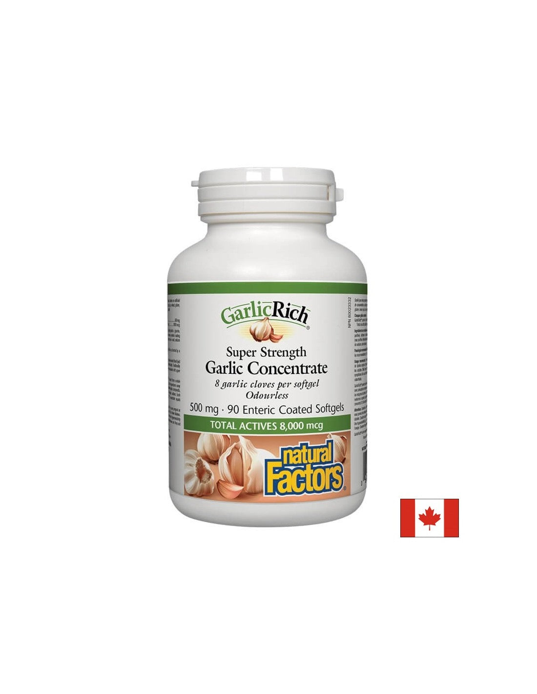Garlicrich® | Concentré d'ail super strentht - 90 capsules de gel
