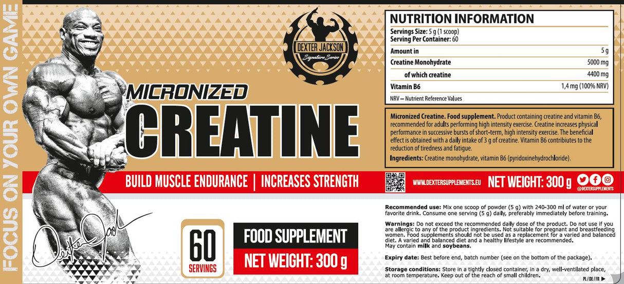 Gold Series | Micronized Creatine - 300 grams