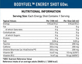 Bodyfuel Energy Shots - 12 x 60 мл