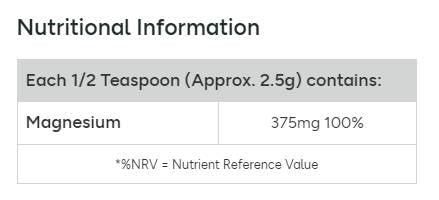 Magnesium Powder 375 mg | Magnesium Citrate - 200 грама - Feel You