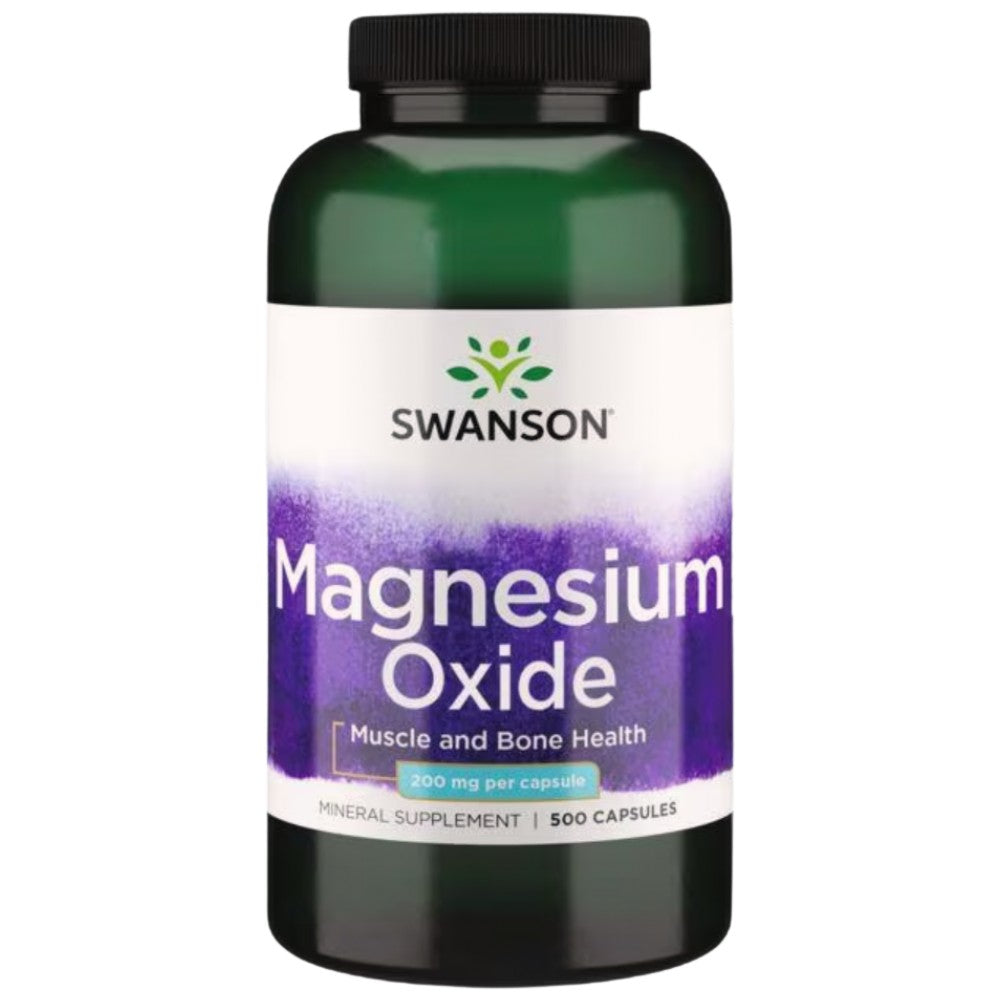 Magnesium Oxide - 500 capsules