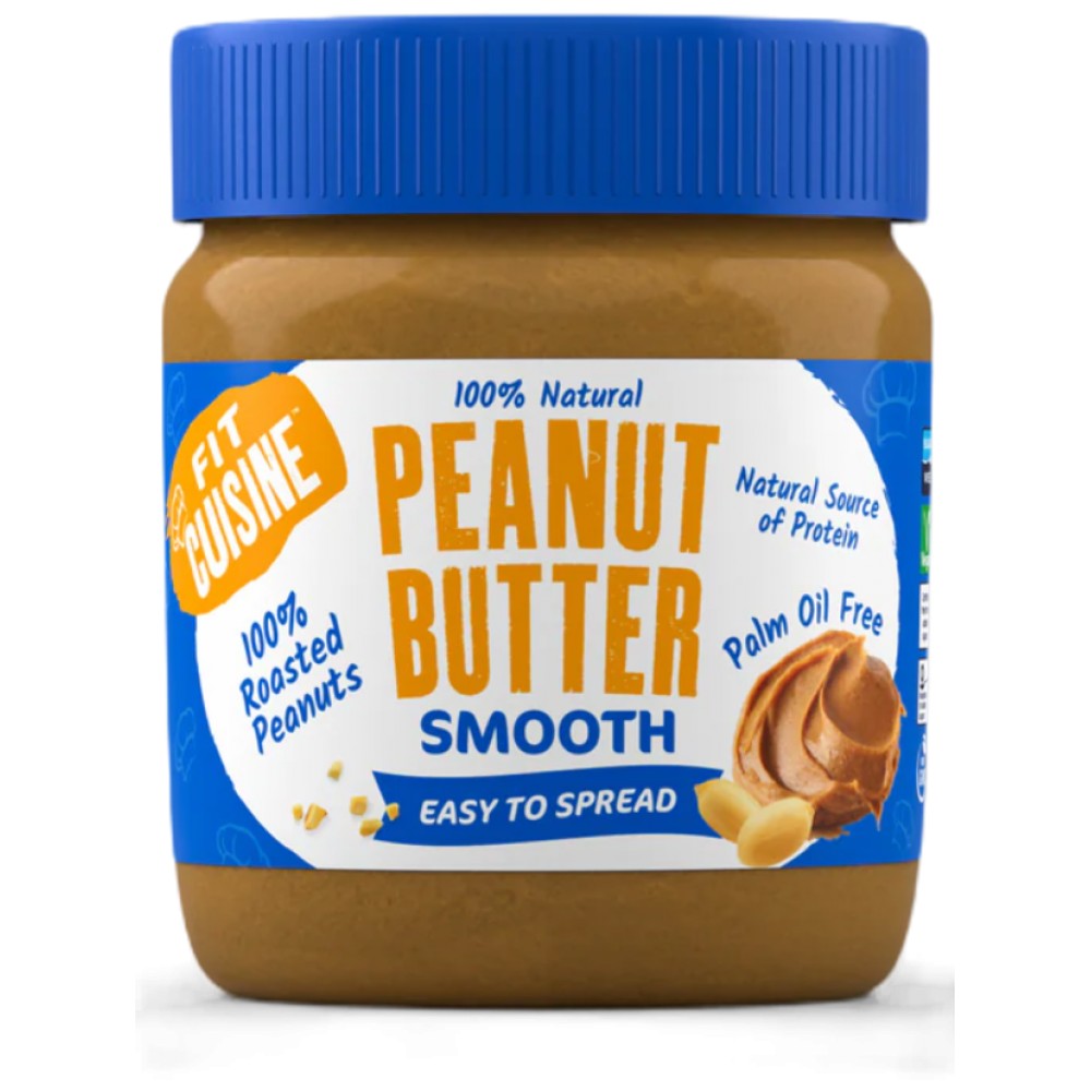 Fit Cuisine 100% Peanut Butter - Smooth - 350 grams