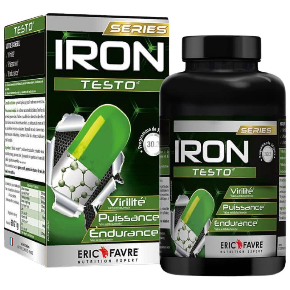 Iron | Testo Booster - 90 capsules