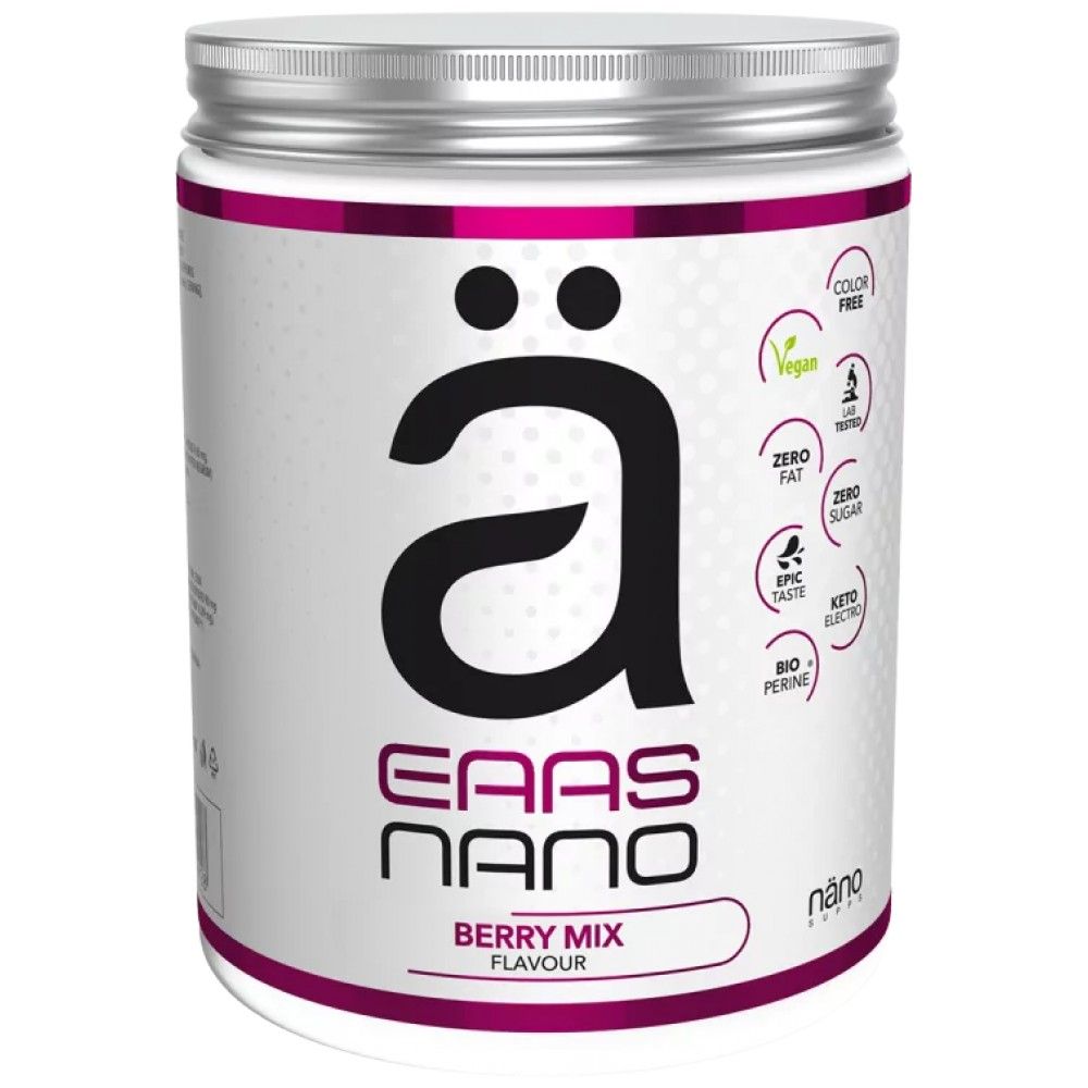 EAA Nano | Met elektrolyten en bioperine - 420 gram