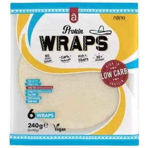 Protein Wraps | Low Carb Tortillas - 240 grams - Nutra Best Europe
