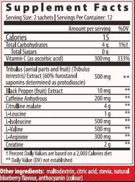 Armageddon / Pre -Workout - 24 x 7.5 grams