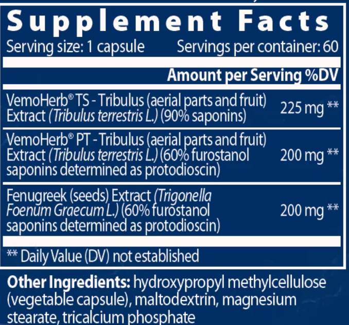 Bulgarian Tribulus / Maxx - 60 capsules