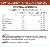 Fit Cozine Cuisine Low Calropes | Hazelnut de chocolate - 425 ml