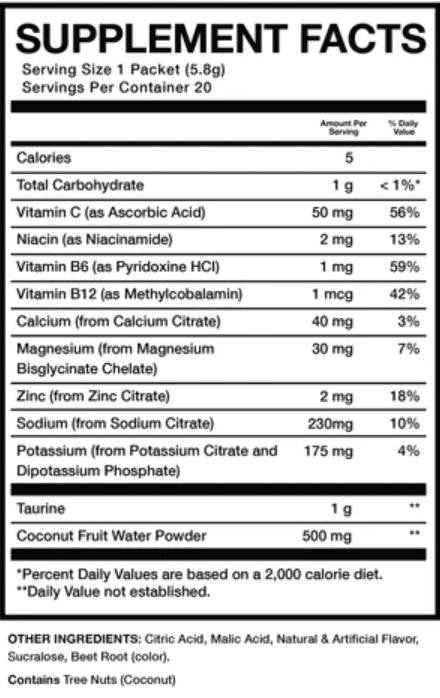 Cbum Hydrate 20 x 5.8 grams