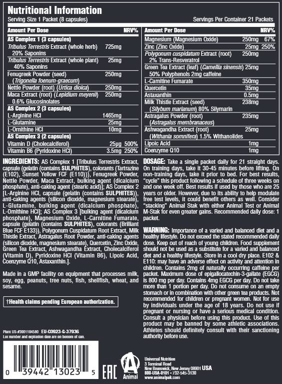 Animal Stak - 21 packages