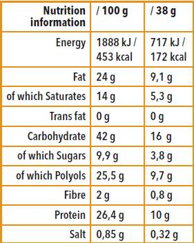 Proteínas pops | com 26% de proteína - 38 gramas