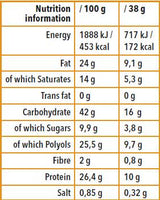 Baltymų popsas | su 26% baltymų - 38 gramai