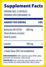 Berberine 800 mg - 120 capsules