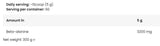 Levrolegendary beta -lanina em pó - 300 gramas