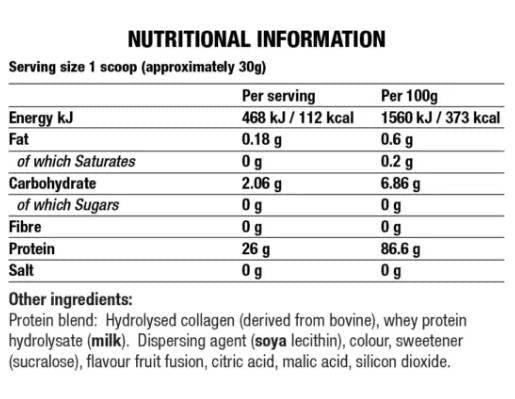 Juicy Protein V2 | with Hydrolyzed Collagen & Whey Hydrolysate - 1800 grams