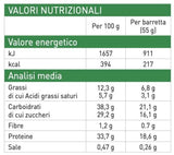 Barra proteica alta - crema di nocciole - 18 x 55 grammi