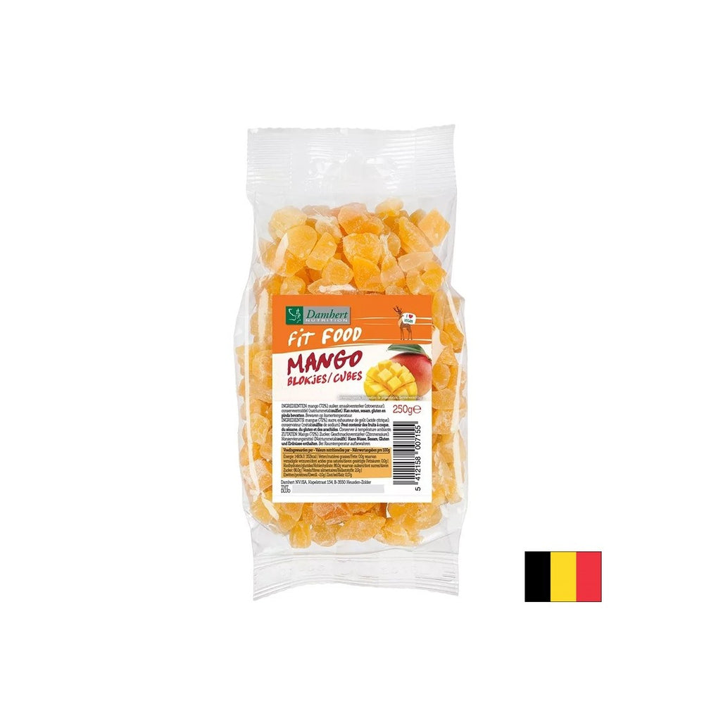 Osušeni mango kockice, 250 g