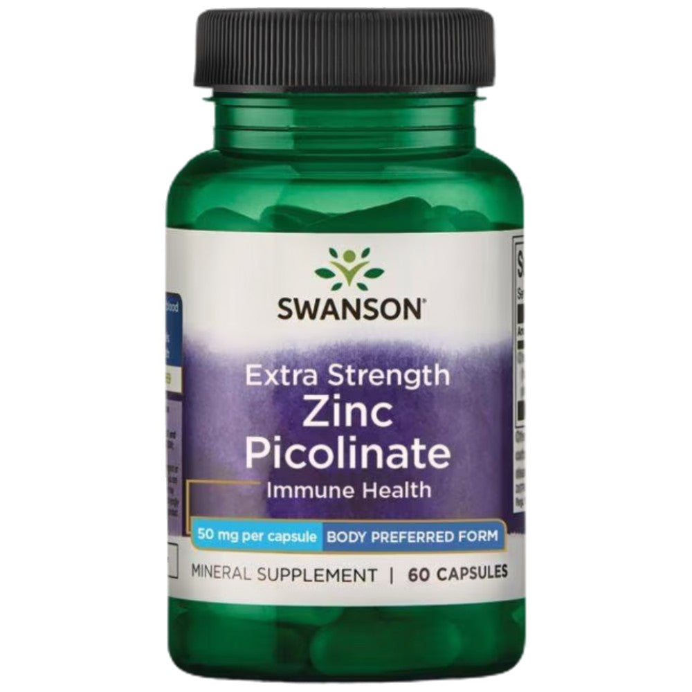 Extra Strength Zinc Picolinate 50 mg - 60 капсули