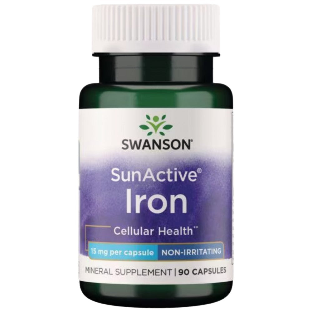 Sunactive Iron 15 mg - 90 capsules