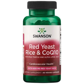 Red Yeast Rice & CoQ10 with Milk Thistle and Alpha Lipoic Acid - 60 capsules - Nutra Best Europe