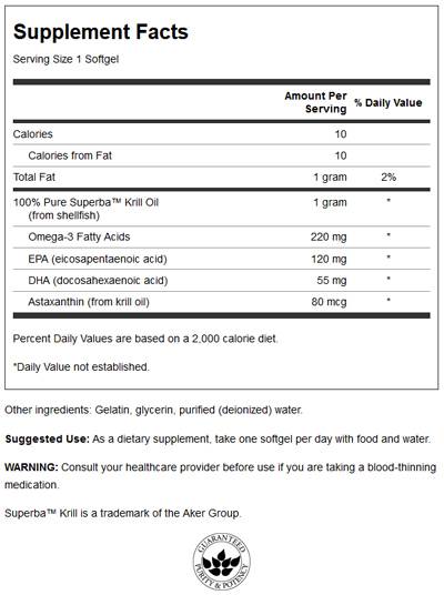 Krill Ueleg 1000 mg 30 Gel Kapselen