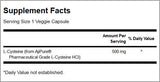 Ajipure N-acetil cisteína 600 mg 60 cápsulas