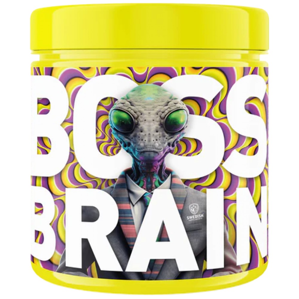 Boss Brain | Nootropic cu Bacopa, Rhodiola și coama de leu - 225 grame