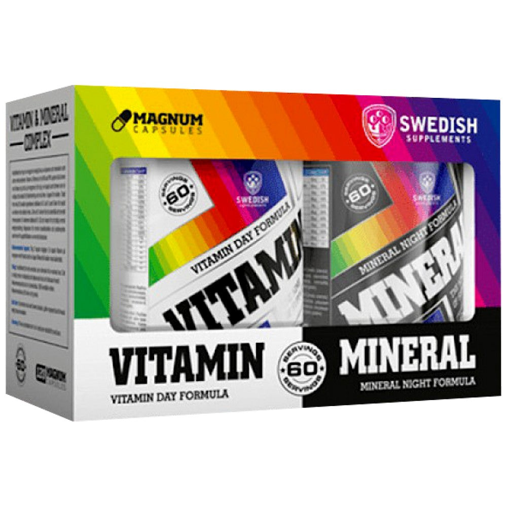 Vitamin Day Formel & Mineral Nuecht Formel komplex - 2 x 120 Kapselen