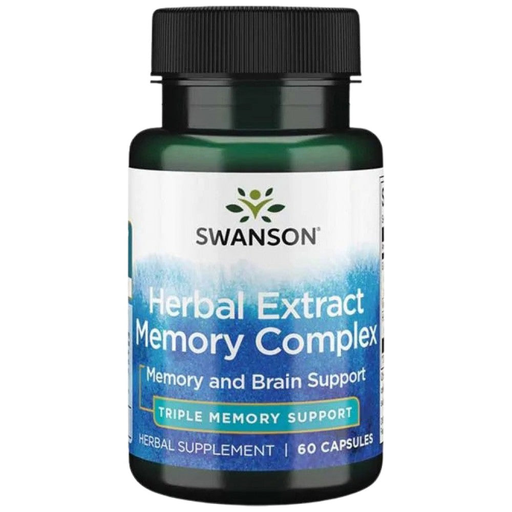 Herbal Extract Memory Complex 142.5 mg - 60 капсули