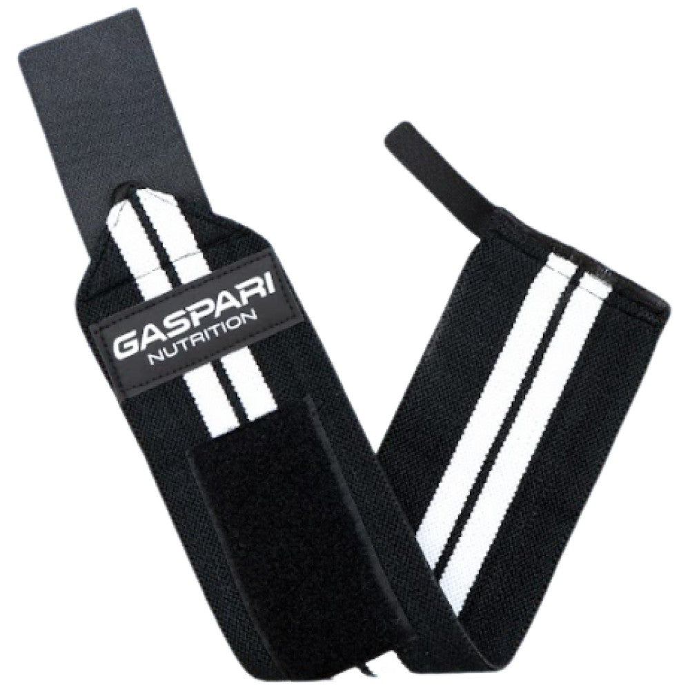 GASPARI WRIST WRAPS | Training strokes - black