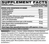 Lipo 6 Black / Intense / Ultra Concentrate - 60 capsules