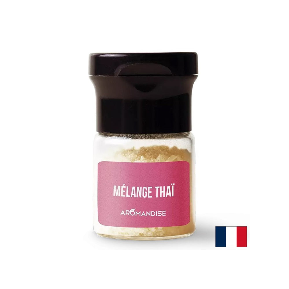 Crystals with essential oils and chili - Thai blend - For flavoring dishes, sauces, drinks, 10 g